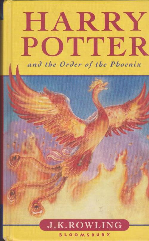 Harry Potter and the Order of the Phoenix by J K Rowling